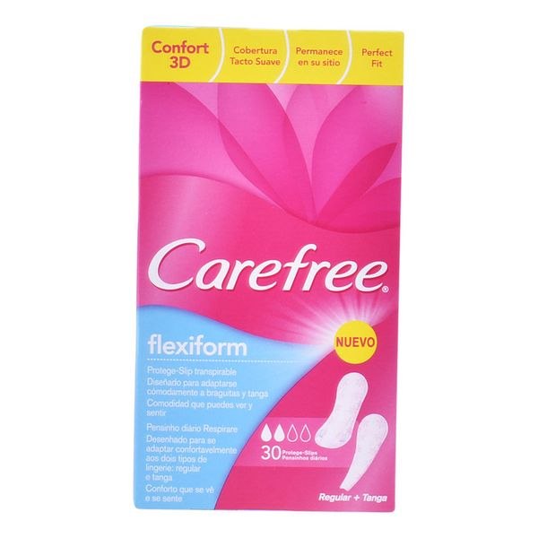Elastyczne Wkładki higieniczne Flexiform Carefree
