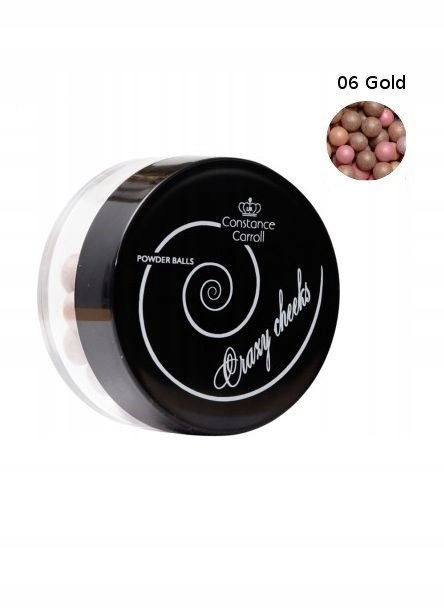 Constance Carroll Puder w kulkach Crazy Cheeks nr 06 Gold 13g