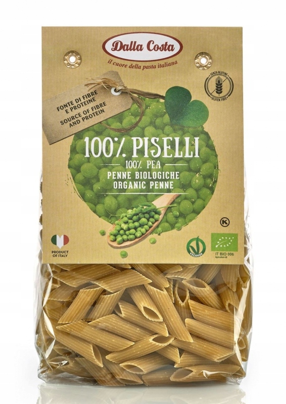 MAKARON (Z GROSZKU ZIELONEGO) PENNE BEZGLUTENOWY