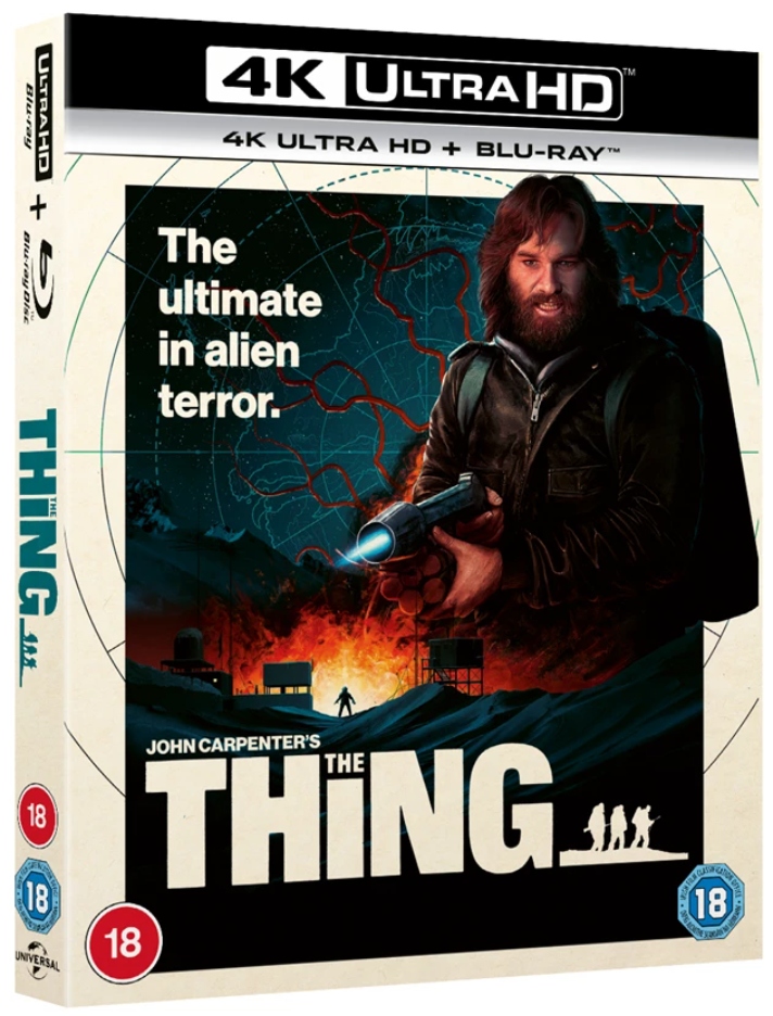 COŚ The Thing 1982 4K Ultra HD Blu-ray UHD John Carpenter