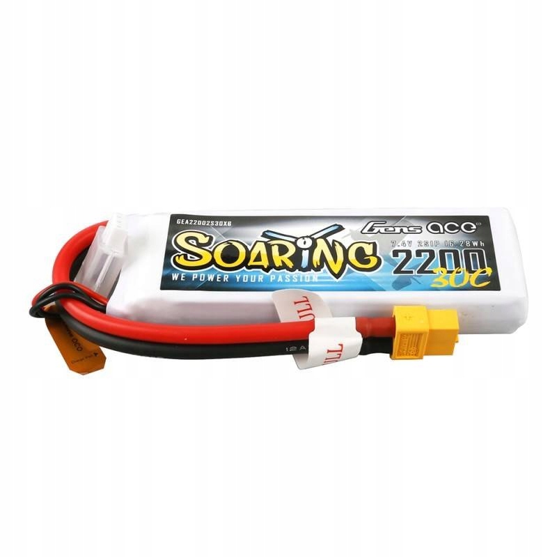 Akumulator Gens Ace Soaring 2200mAh 7.4V 30C 2S1P