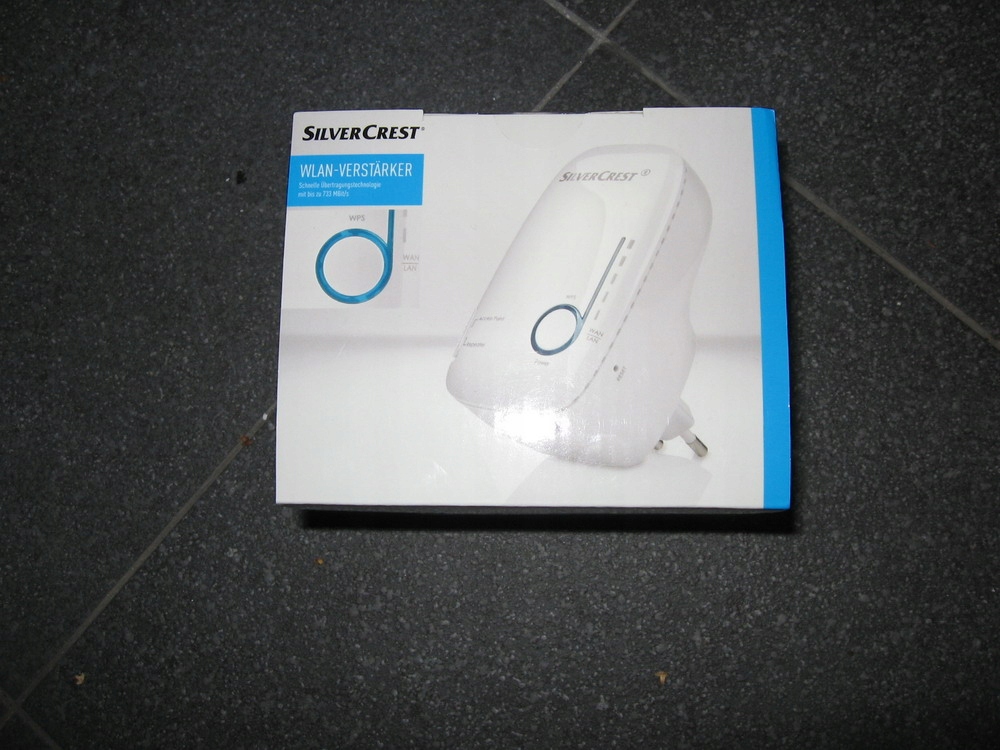 733 B1 Repetidor Silvercrest Wifi Repeater Setup Silvercrest - Main Image