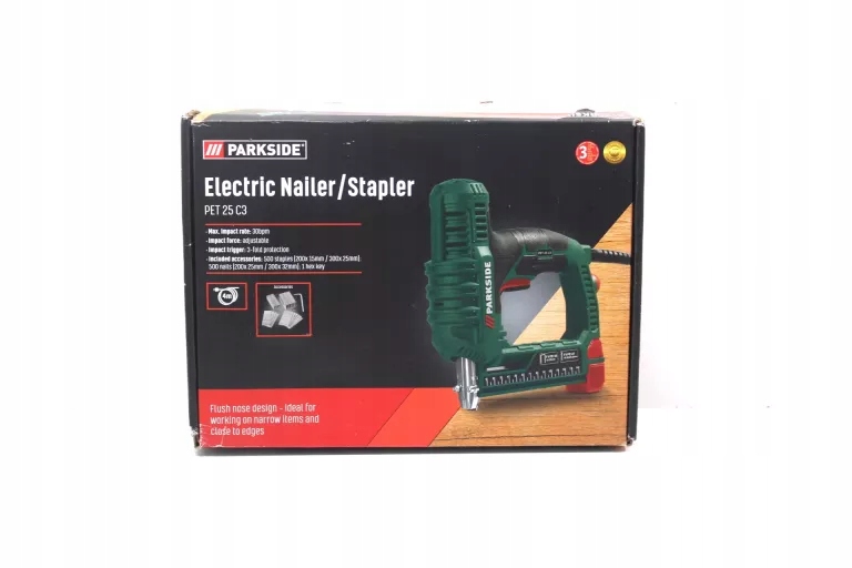 ELECTRIC NAILER PARKSIDE PET 25 C3 13088509784 oficjalne archiwum