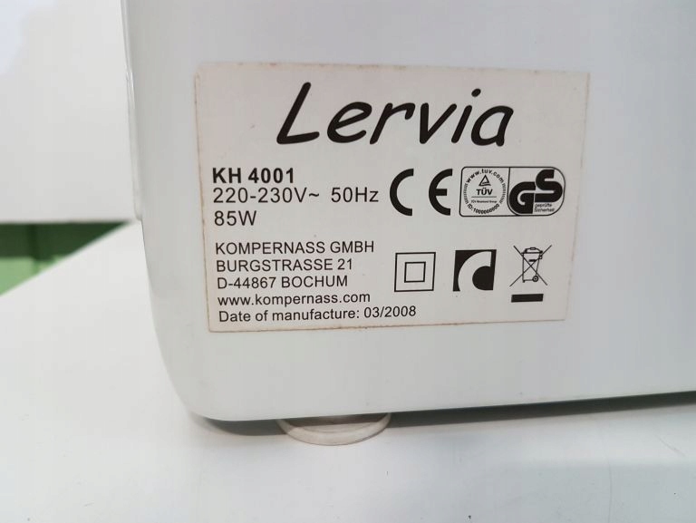 Mode d'emploi lervia kh 4001