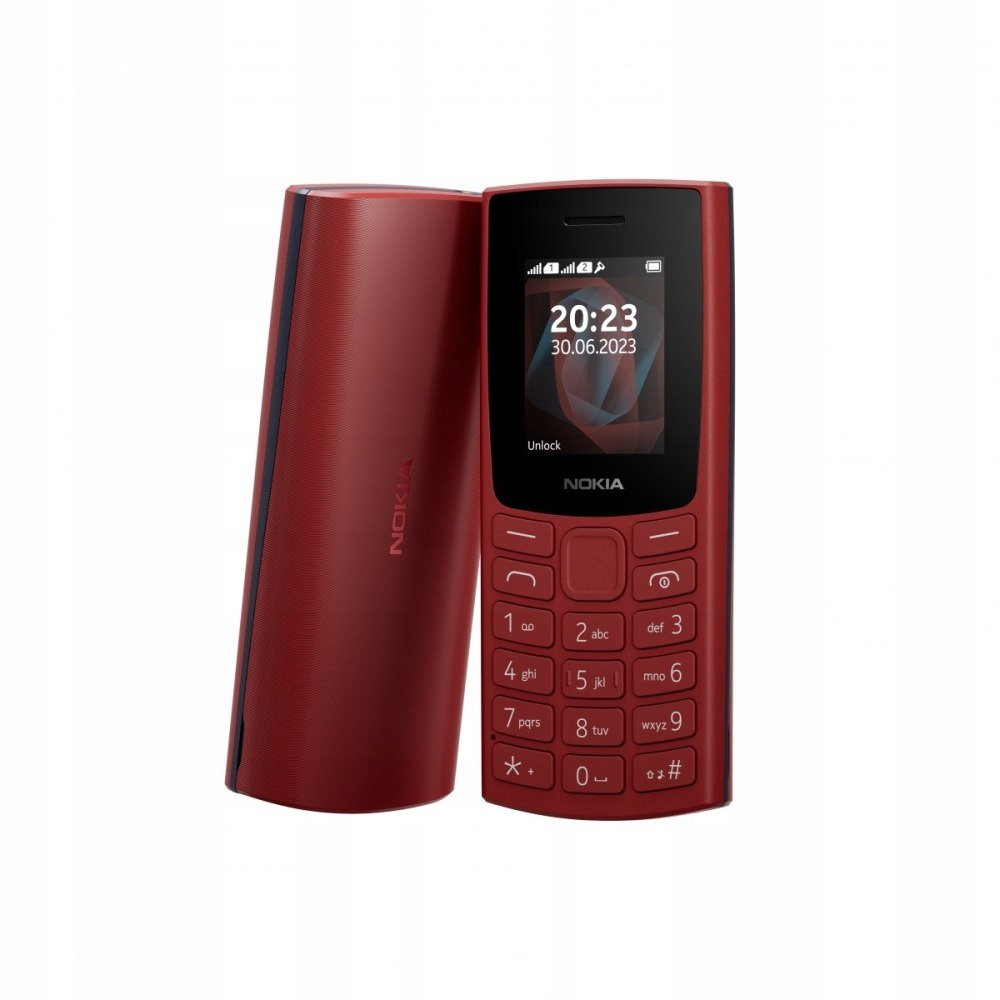 Telefon NOKIA 105 (2023) Dual Sim TA-1557 Czerwony