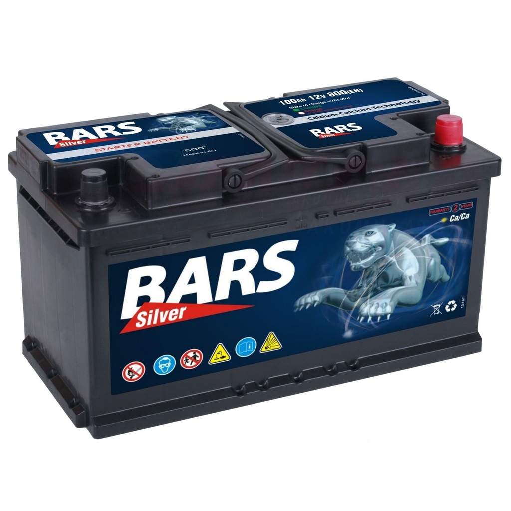 Купить Аккумулятор BARS Silver 12В 100Ач 800А (EN): отзывы, фото, характеристики в интерне-магазине Aredi.ru