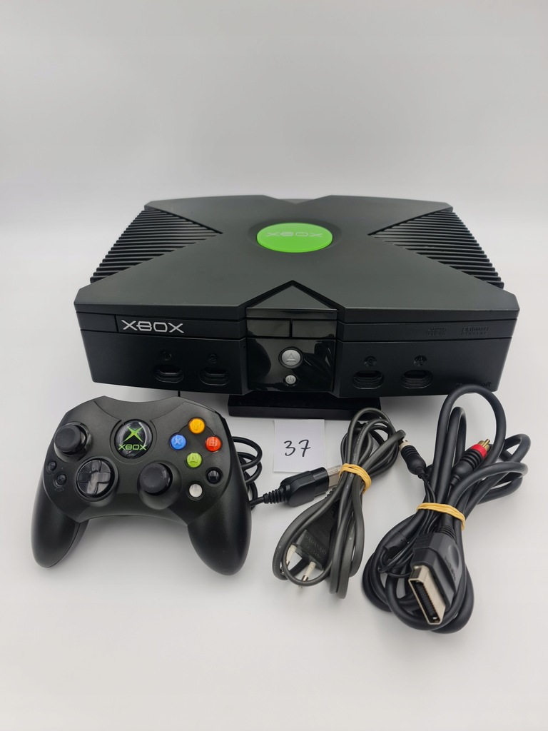 KONSOLA XBOX CLASSIC + 1 PAD + OKABLOWANIE