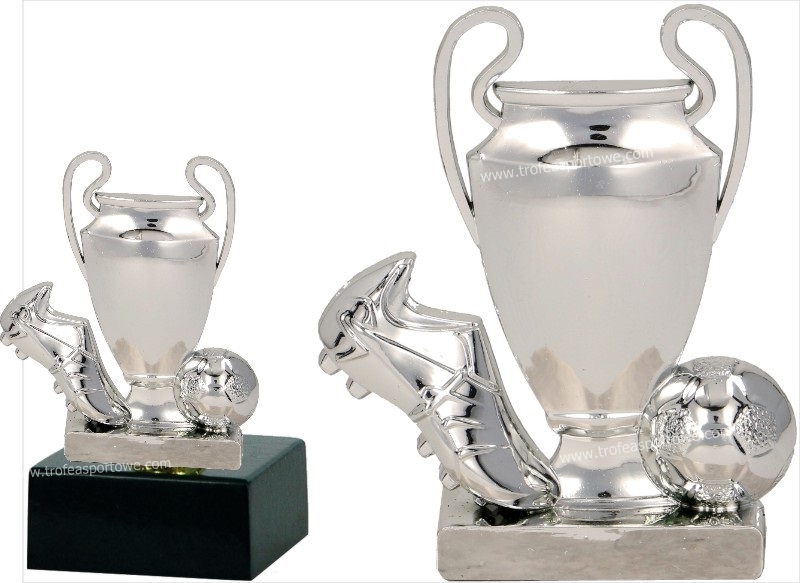 Купить Серебряная статуэтка, футбольный кубок, 11 см + гравировка ...