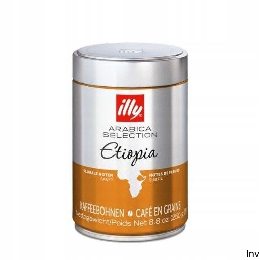 Kawa ILLY MONOARABICA ETHIOPIA ziarno 250g puszka