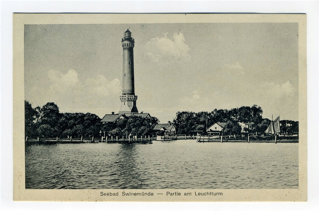 ŚWINOUJŚCIE - LATARNIA, 1925