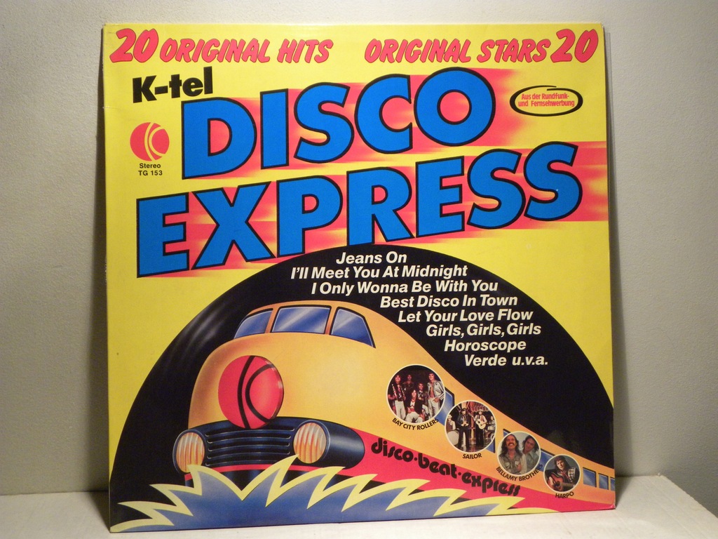 LP DISCO EXPRESS SAILOR HARPO BAY CITY ROLLERS VG+