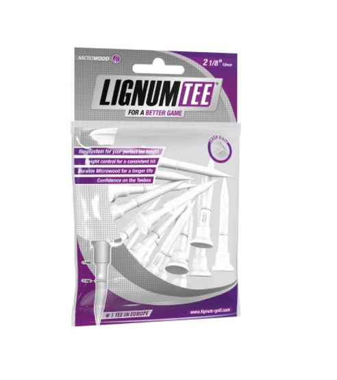 Lignum Tee 2 1/8 Pack White 16 szt.