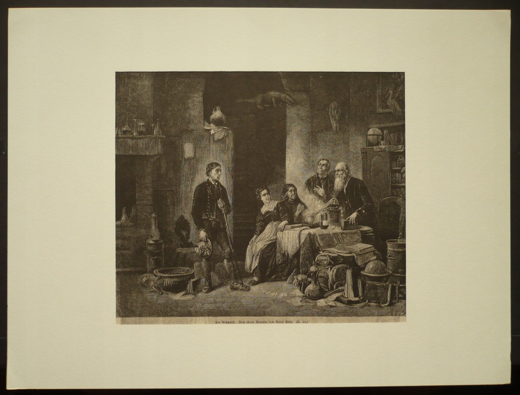 alchemik, oryg. 1882