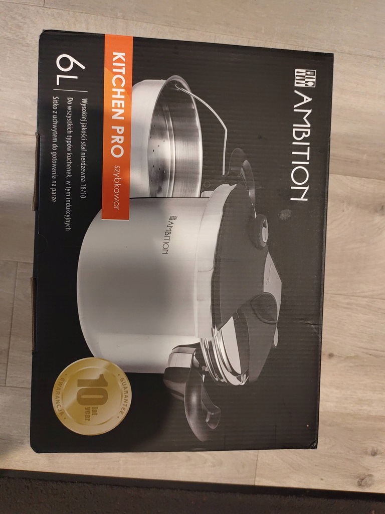 Szybkowar AMBITION 6L Kitchen Pro (wysyłka gratis) - 11129296517 ...