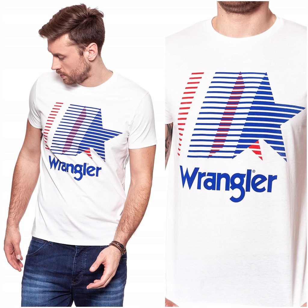 WRANGLER AMERICANA TEE T-SHIRT MĘSKI KOSZULKA M