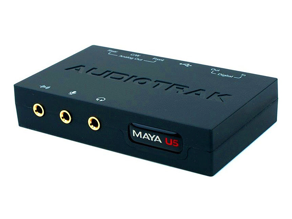 Купить ВНЕШНЯЯ ЗВУКОВАЯ КАРТА AUDIOTRAK MAYA U5 5.1: отзывы, фото, характеристики в интерне-магазине Aredi.ru