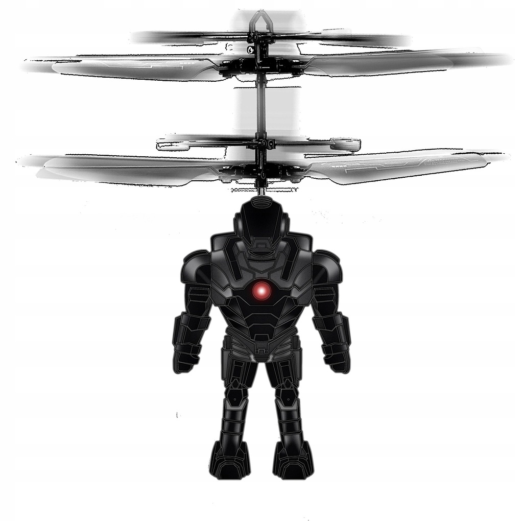 SKYLINE SPACE FLYERS CPT. BLACK STAR MINI DRON USA