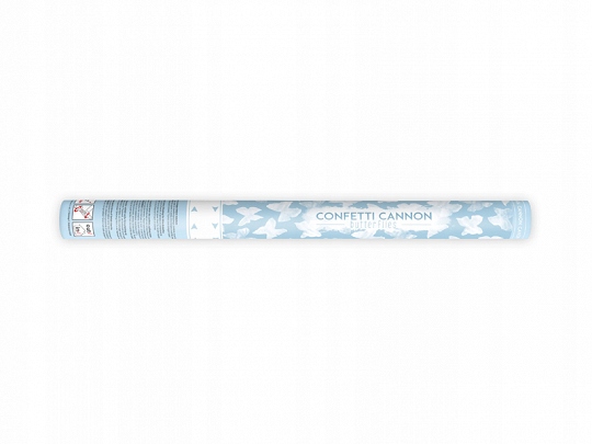 konfetti 60cm MOTYL BIAŁY | TUKBT60