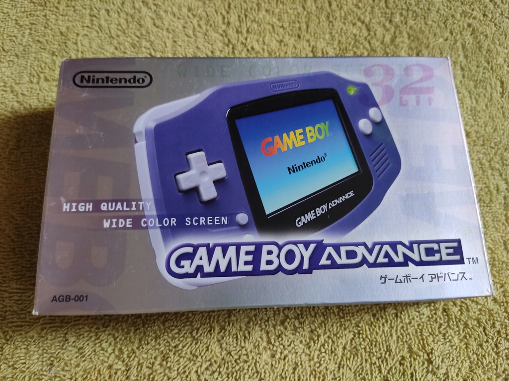 Nintendo GameBoy Advance+box+instrukcja