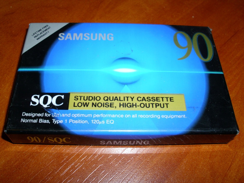 Samsung - Kaseta magnetofonowa 90/SQC - folia