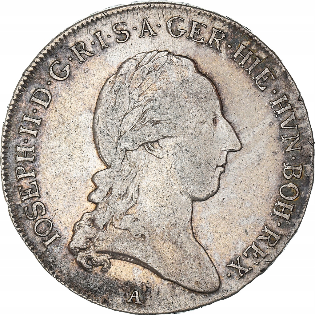 Moneta, NIDERLANDY AUSTRIACKIE, Joseph II, 1/2 Kro