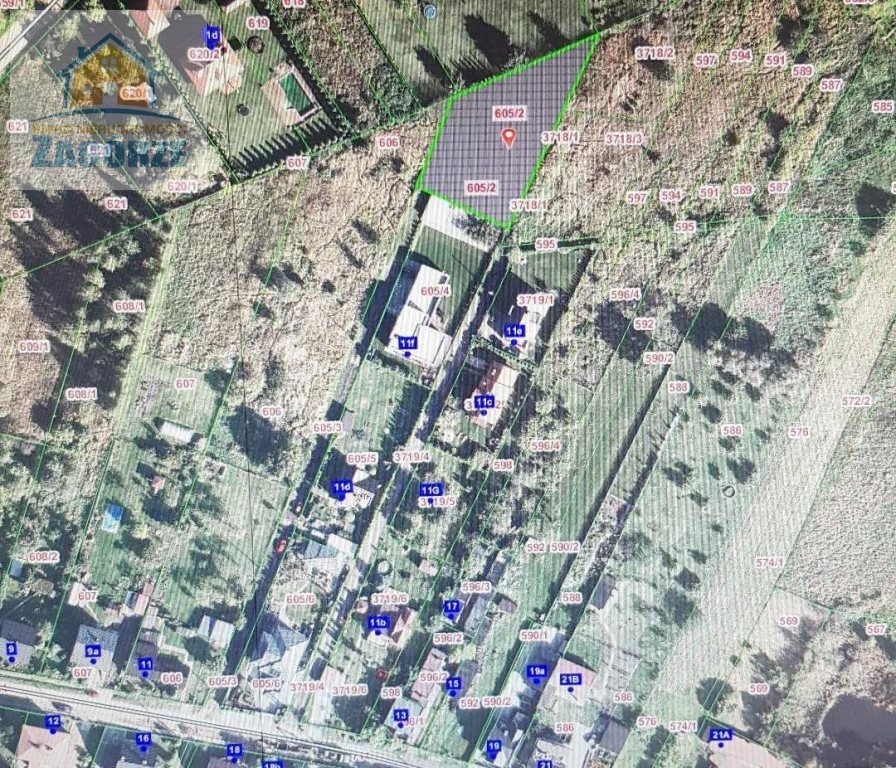 Działka, Sosnowiec, Ostrowy Górnicze, 1250 m²