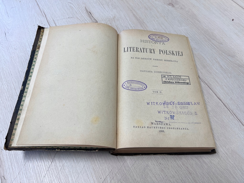 Купить 1888 г. ИСТОРИЯ ПОЛЬСКОЙ ЛИТЕРАТУРЫ ДУБЕНЕЦКИЙ: отзывы, фото, характеристики в интерне-магазине Aredi.ru