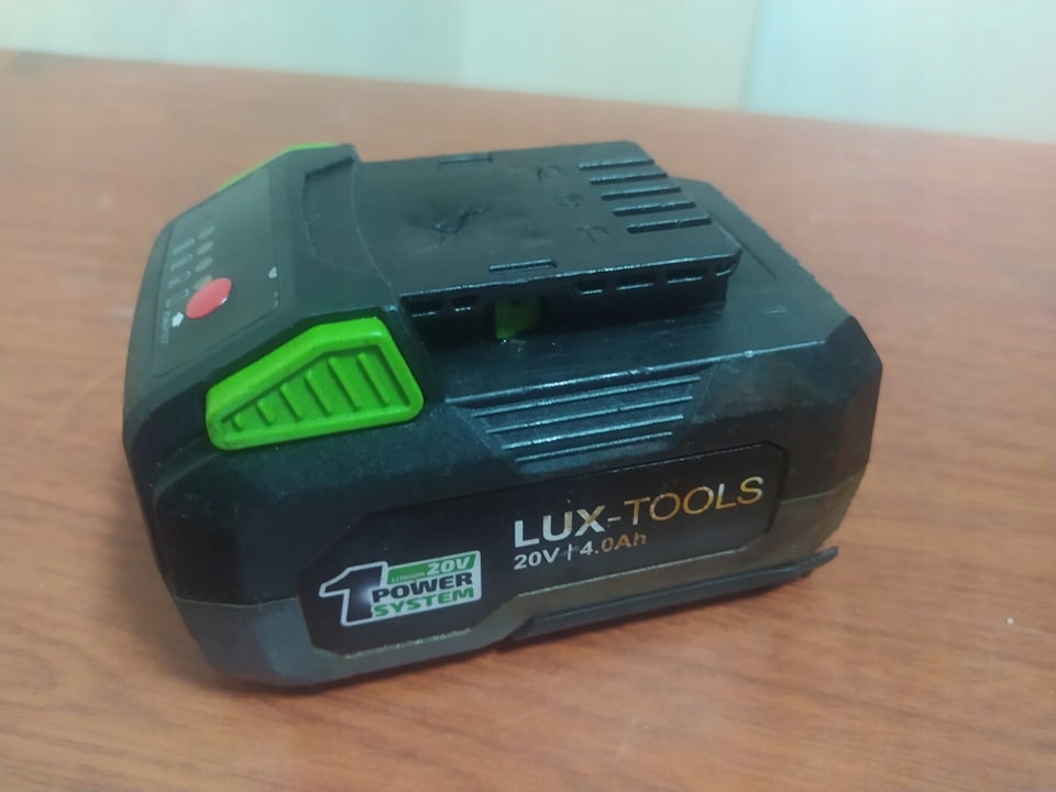 AKUMULATOR BATERIA LUX TOOLS 20V 4AH LI-ION - 11457506935 - oficjalne ...