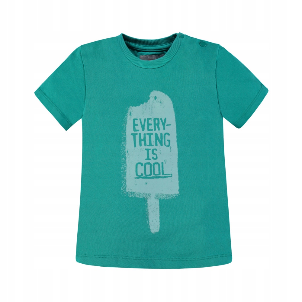 Chłopięca bluzka z krótkim rękawem T-shirt Kanz, r. 80