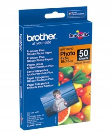 Papier fotograficzny Brother BP71GP50 | 50ark | bł