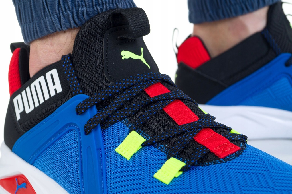 BUTY PUMA ENZO GEO 193250 02 NIEBIESKIE 9316249730