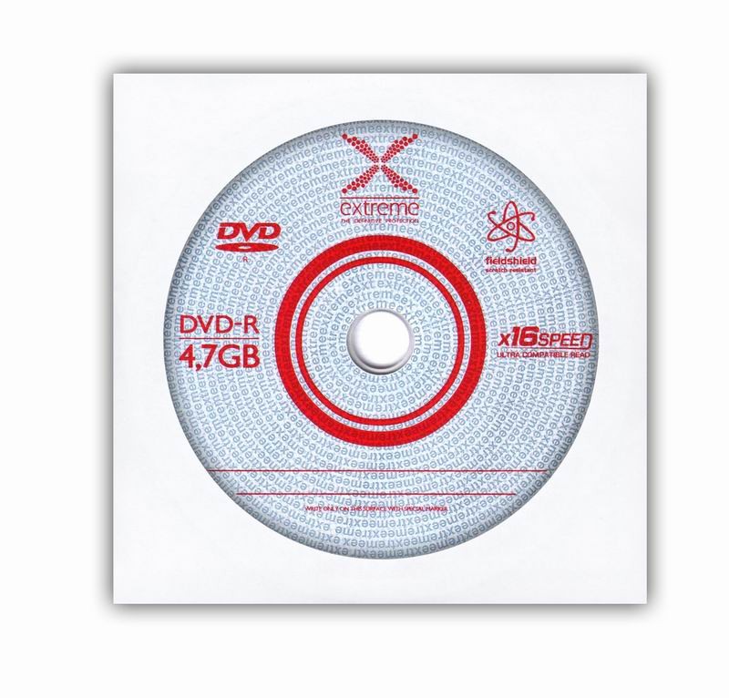 Płyta DVD Extreme DVD-R x16 4,7GB + KOPERTA