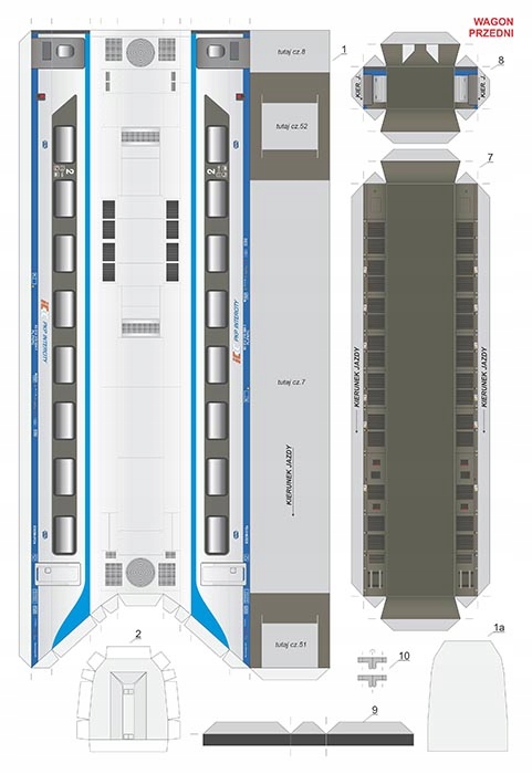 Купить Поезд SM#13 Pendolino, картонная модель: отзывы, фото, характеристики в интерне-магазине Aredi.ru