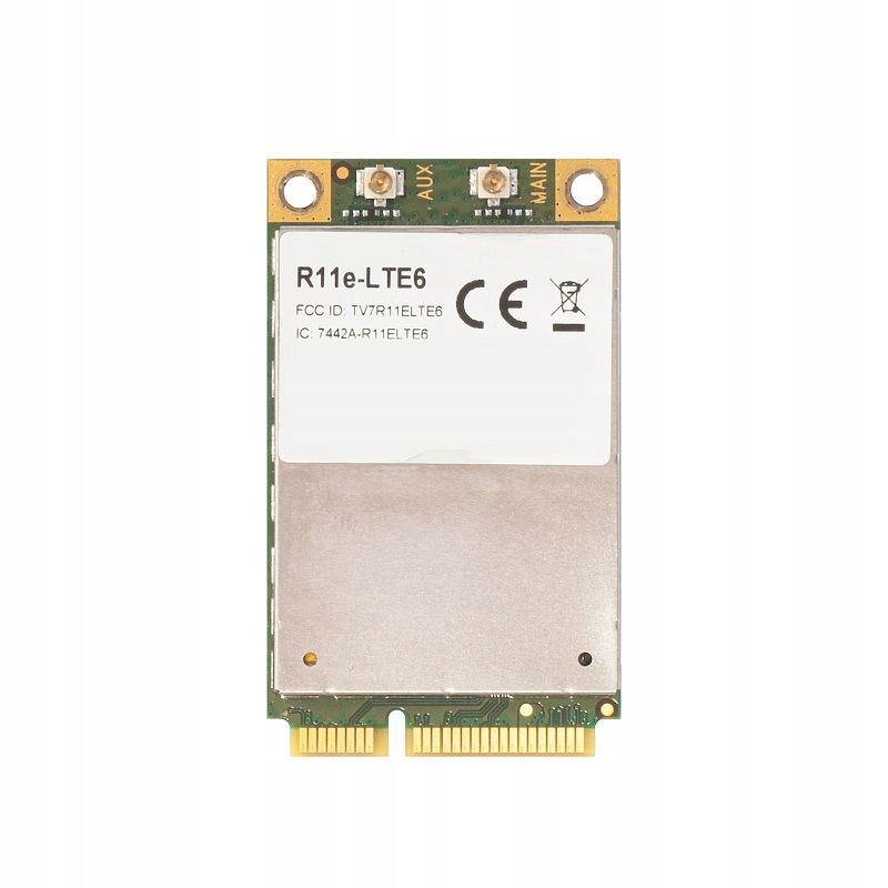 MikroTik R11e-LTE6 - 2G/3G/4G/LTE miniPCi-e card,