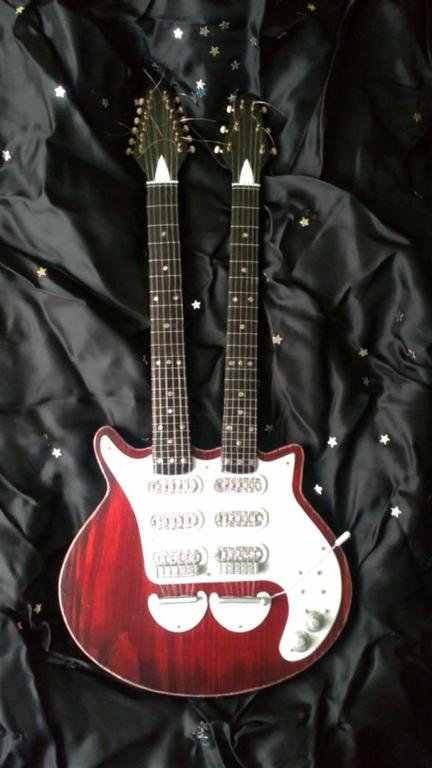 Kopia Red Special z dwoma gryfami Brian May Queen