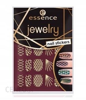 ESSENCE ZŁOTE NAKLEJKI PAZNOKCIE JEWELRY