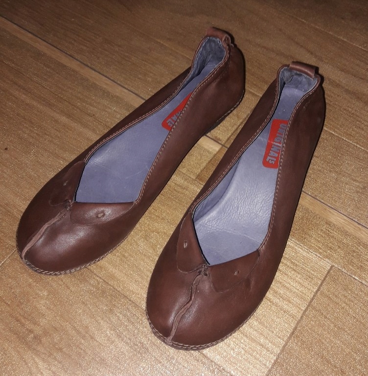 Baleriny koturn Clarks 37 skóra