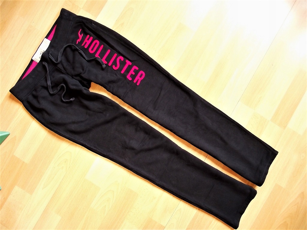 Hollister ciepłe spodnie dresowe S