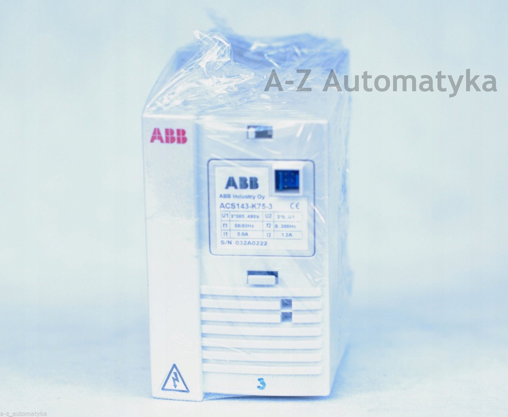 ABB ACS143-K75-3 ( ACS143K753 ) USZKODZONY
