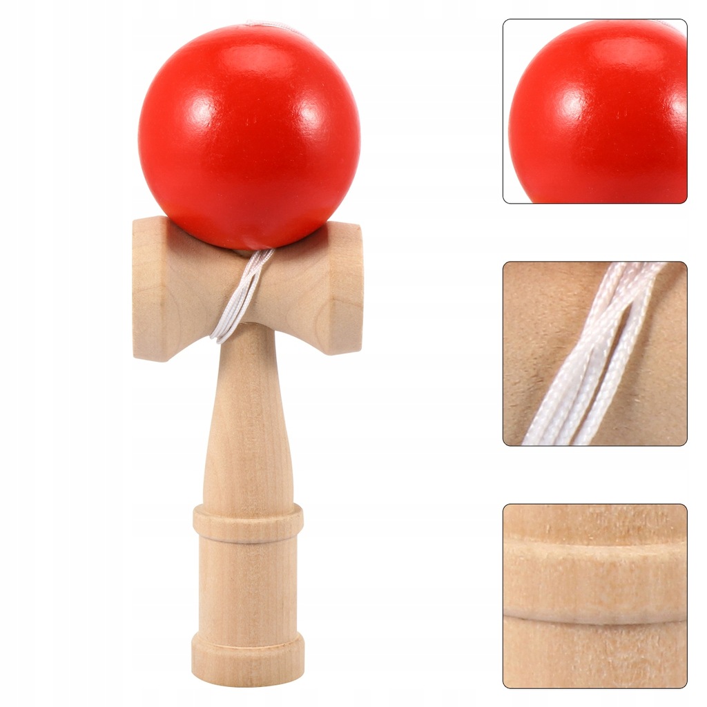 Wooden Sports Toys Japanese Skill Game Playset