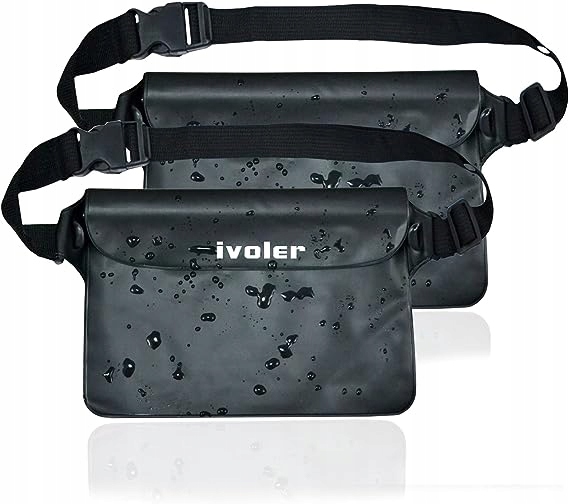ivoler [2 sztuki] wodoszczelna torba na brzuch