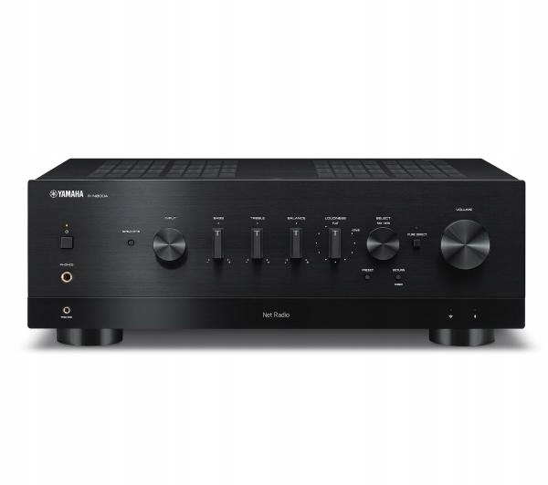 Amplituner stereo Yamaha R-N800A 2.1 100 W Wi-Fi czarny