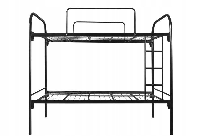 ŁÓŻKO PIĘTROWE METALOWE PRACOWNICZE Z MATERACAMI - 8350972894