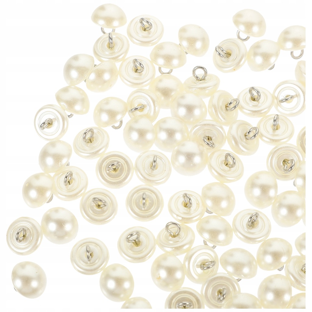 Faux Pearl Buttons Clothing Pearl Buttons Half