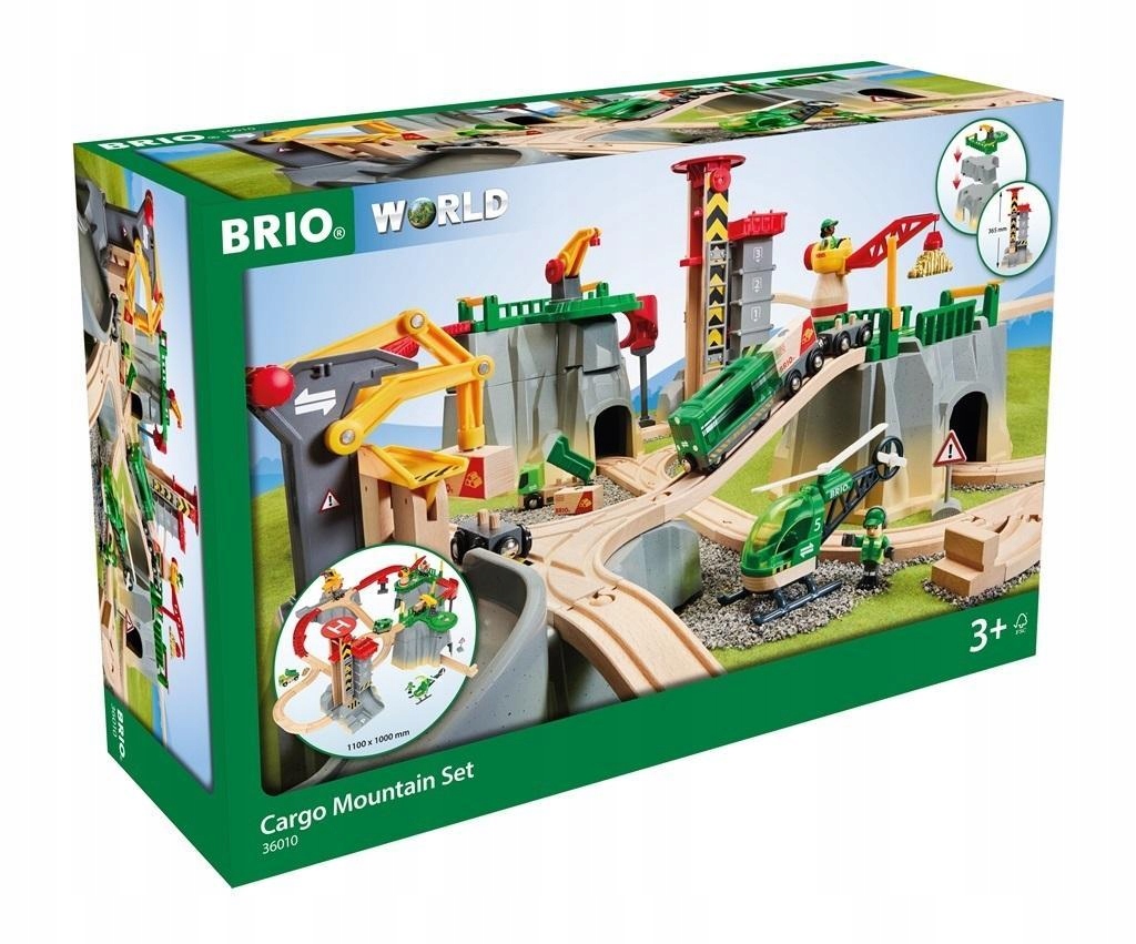 BRIO PRZEŁADUNKOWY ZESTAW GÓRSKI, RAVENSBURGER