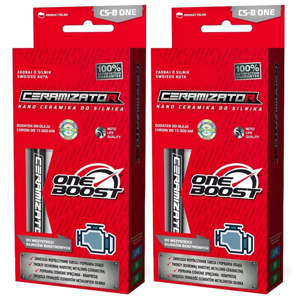 CERAMIZATOR CS-B ONE BOOST - do silników Diesla x2