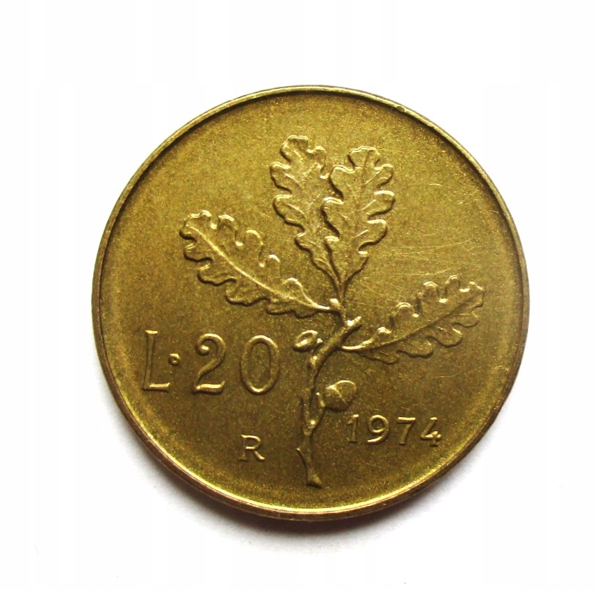 20 Lirów 1974 r. Italia