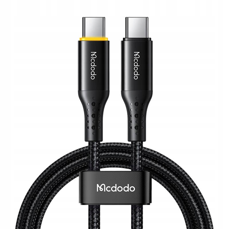 Kabel Mcdodo CA-3461 USB-C/USB-C PD 100W, 1.8m (czarny)