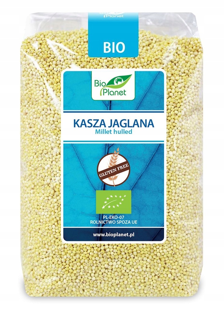 BIO PLANET Kasza jaglana bezglutenowa BIO 1kg