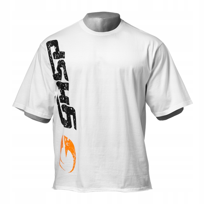 Koszulka dla kulturysty GASP Iron Tee Biały M